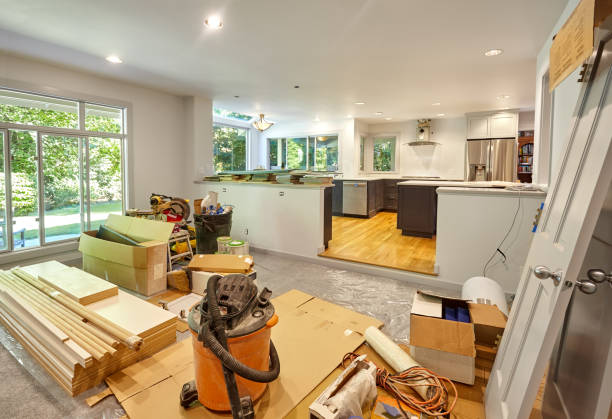 Professional Kitchen Island Installation technician working in Olney, MD